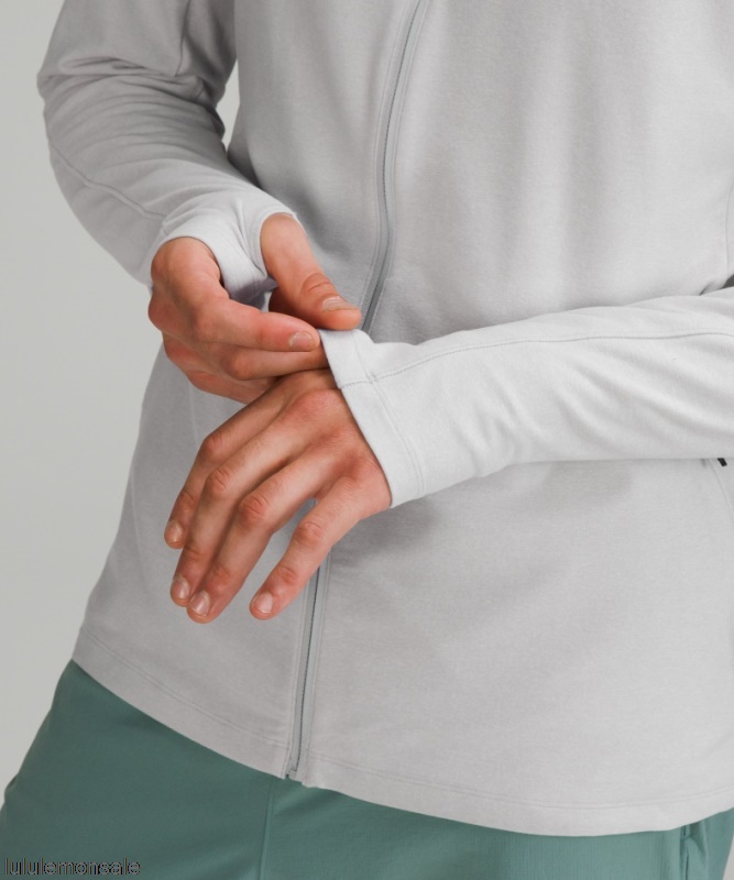Lululemon Deutschland DELULU665 | Heathered Sea Salt Surge Warm Full Zip